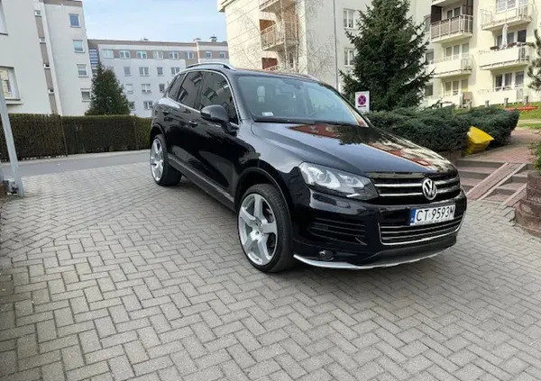 volkswagen touareg toruń Volkswagen Touareg cena 76900 przebieg: 194100, rok produkcji 2012 z Toruń